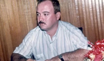 El periodista Nelson Carvajal.