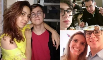 El suegro asesinó a Rafael Henrique Miguel, foto de la izquierda, y a sus padres, en la foto a la derecha. 