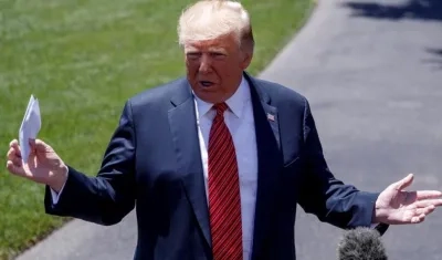 Donald Trump, presidente de Estados Unidos.