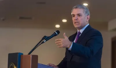 El Presidente de la República, Iván Duque.