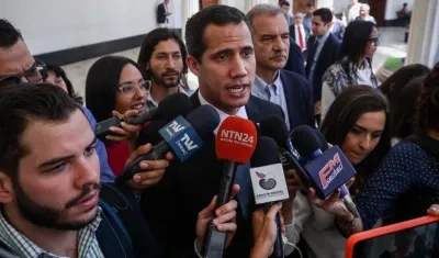Juan Guaidó. 