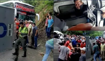  Imágenes del accidente.