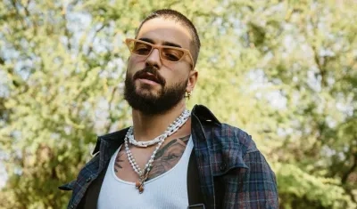 El cantante Maluma.