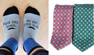 Los padres no quieren que les regalen medias ni corbatas.