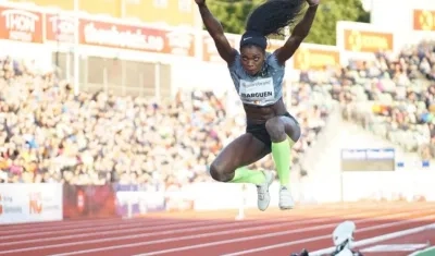 Caterine Ibargüen ganó en Oslo.