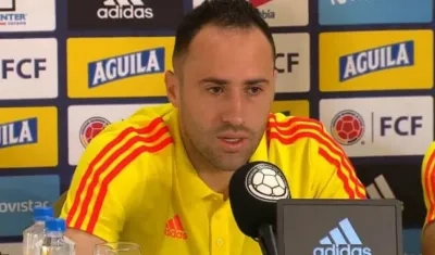 El arquero de la Selección Colombia, David Ospina.