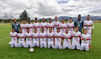 Jugadores de la Selección Atlántico. 