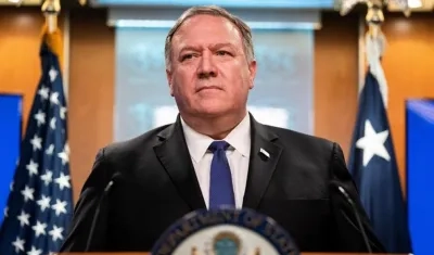 El secretario del Departamento de Estado de EE.UU., Mike Pompeo.