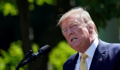 Donald Trump, presidente de los Estados Unidos.