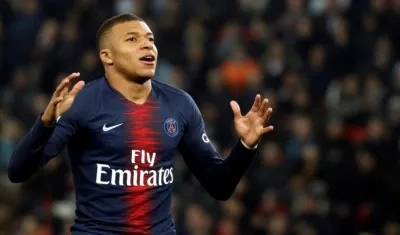 El delantero Kylian Mbappé.