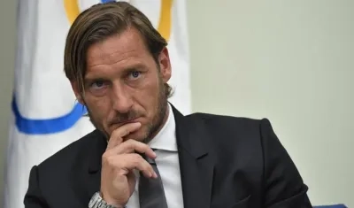 El exjugador de la Roma, Francesco Totti.