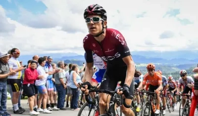 Geraint Thomas, ciclista del Ineos. 