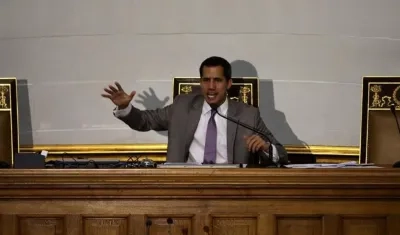 Juan Guaidó, presidente de la Asamblea Nacional de Venezuela.