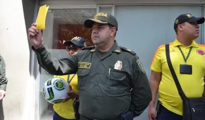 El coronel Yecid Peña.