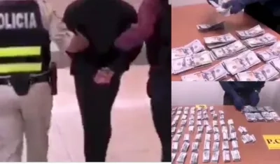 El capturado en Costa Rica es de apellidos Molina Restrepo.