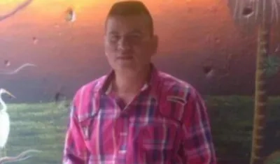 El exintegrante de las FARC, Carlos Miranda.