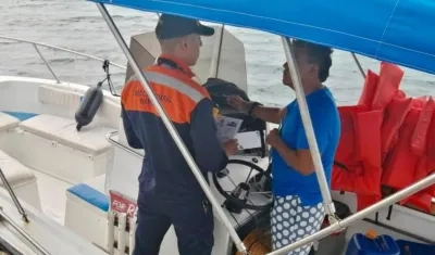 Dirección General Marítima (Dimar) advirtió las condiciones atmosféricas en el Caribe a las embarcaciones.