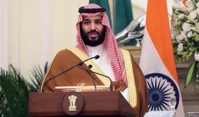 El príncipe heredero saudí, Mohamed bin Salman.