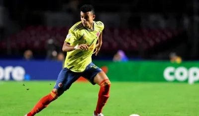 Luis Díaz, jugador de la Selección Colombia. 