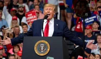 Donald Trump, presidente de los Estados Unidos.