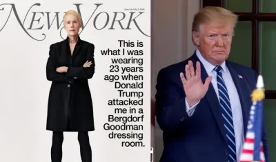 Elizabeth Jean Carroll y Donald Trump.