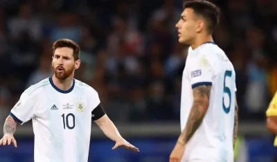 Lionel Messi, delantero y capitán de Argentina. 