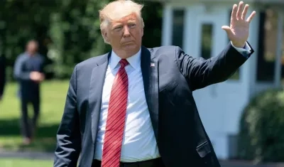 Donald Trump, presidente de los Estados Unidos.