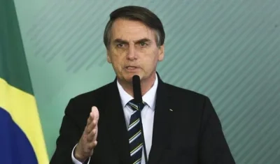 El presidente de Brasil, Jair Bolsonaro.