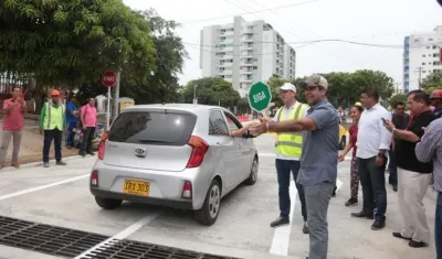 El Alcalde de Barranquilla, Alejandro Char.