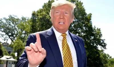 Donald Trump, presidente de Estados Unidos. 