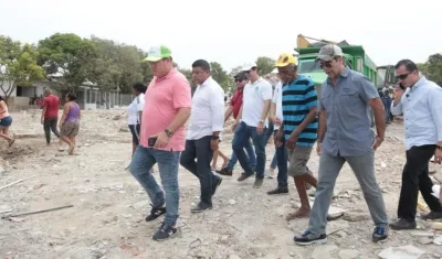 El Alcalde de Barranquilla, Alejandro Char.