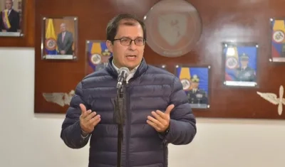 El alto consejero para los Derechos Humanos de Colombia, Francisco Barbosa.