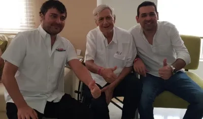 Jaime Pumarejo, Luis Zapata Donado y Luis Zapata Garrido.