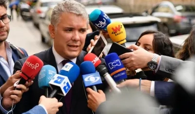 Iván Duque, Presidente de Colombia.
