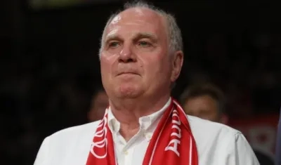 El presidente del Bayern Múnich, Uli Hoeness.