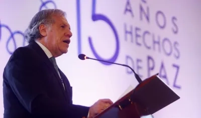 El secretario general de la OEA, Luis Almagro.