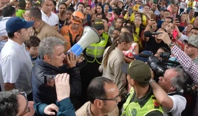 El Presidente de la República, Iván Duque.