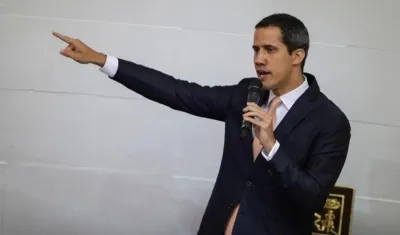 Juan Guaidó. 