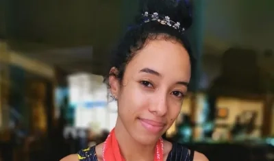 La pesista colombiana Manuela Berrío.