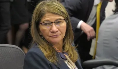 Sandra Ramírez, senador del partido FARC.