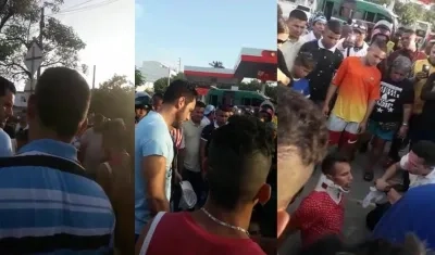 Sebastián Viera en accidente de tránsito.