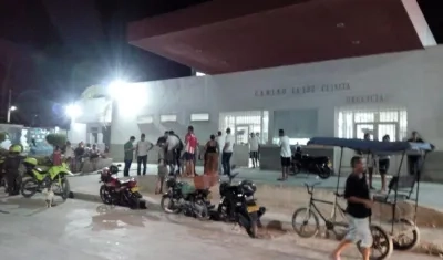 Camino La Luz-La Chinita a donde fue llevado el líder comunal herido.