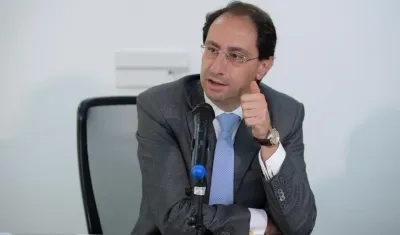 El Ministro de Comercio, José Manuel Restrepo.