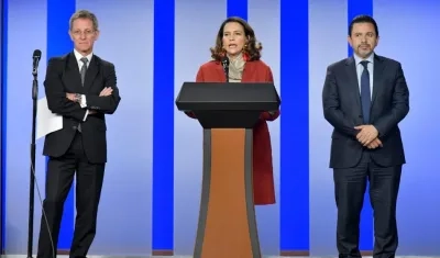 La Ministra del Interior, Nancy Patricia Gutiérrez.