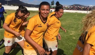 Yoreli Rincón, jugadora colombiana. 