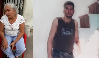 Edith Barrios, madre de Emerson González Barrios