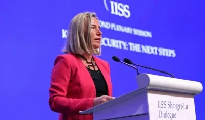 Federica Mogherini, portavoz de la UE.