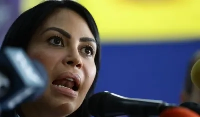 La diputada Delsa Solórzano.