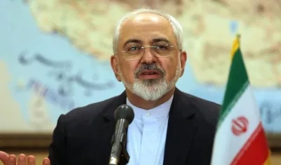 El ministro iraní de Asuntos Exteriores, Mohamad Yavad Zarif.