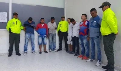 Capturados en el operativo Cazador II.